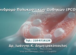 Σύνδρομο Πολυκυστικών Ωοθηκών (PCOS) PRP Γυναικολογίας — Γλυφάδα | Δρ. Ιωάννης Κ. Δημητρακόπουλος