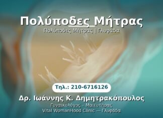 Πολύποδες Μήτρας PRP Γυναικολογίας — Γλυφάδα | Δρ. Ιωάννης Κ. Δημητρακόπουλος