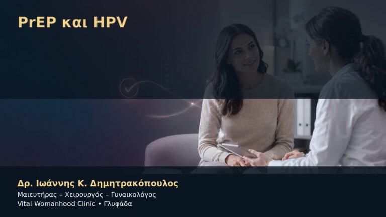 PrEP και HPV – Δρ. Ιωάννης Κ. Δημητρακόπουλος