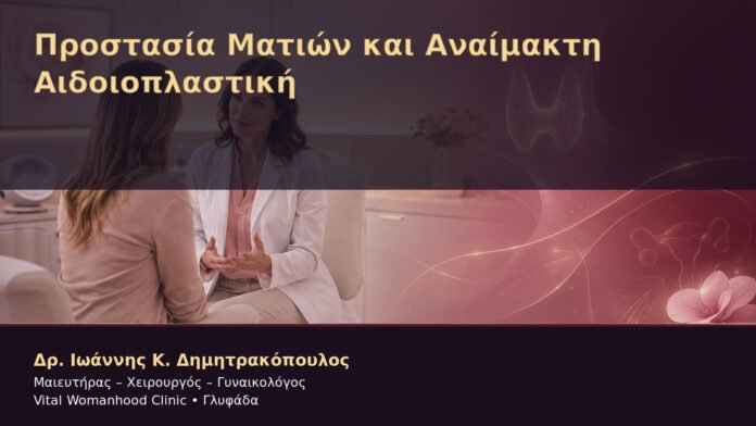 Προστασία Ματιών και Αναίμακτη Αιδοιοπλαστική – Δρ. Ιωάννης Κ. Δημητρακόπουλος
