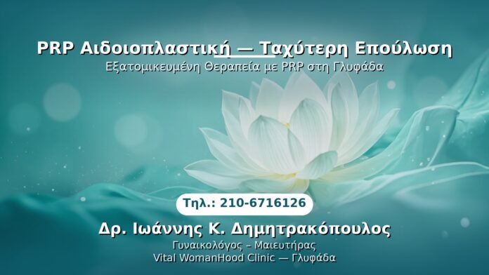 prp-aidoioplastiki-epoylosi-glyfada PRP Γυναικολογίας — Γλυφάδα | Δρ. Ιωάννης Κ. Δημητρακόπουλος