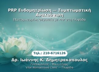 PRP Γυναικολογίας — Γλυφάδα | Δρ. Ιωάννης Κ. Δημητρακόπουλος