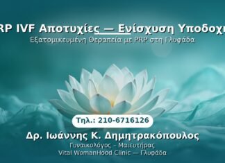 PRP IVF Αποτυχίες — Ενίσχυση Υποδοχής PRP Γυναικολογίας — Γλυφάδα | Δρ. Ιωάννης Κ. Δημητρακόπουλος