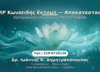 PRP Γυναικολογίας — Γλυφάδα | Δρ. Ιωάννης Κ. Δημητρακόπουλος