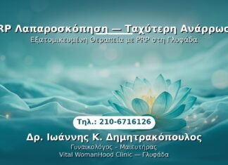 PRP Γυναικολογίας — Γλυφάδα | Δρ. Ιωάννης Κ. Δημητρακόπουλος
