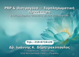PRP Γυναικολογίας — Γλυφάδα | Δρ. Ιωάννης Κ. Δημητρακόπουλος