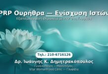 PRP Ουρήθρα — Ενίσχυση Ιστών PRP Γυναικολογίας — Γλυφάδα | Δρ. Ιωάννης Κ. Δημητρακόπουλος