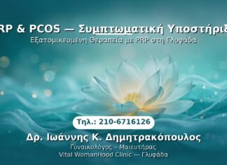 PRP Γυναικολογίας — Γλυφάδα | Δρ. Ιωάννης Κ. Δημητρακόπουλος