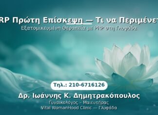 PRP Γυναικολογίας — Γλυφάδα | Δρ. Ιωάννης Κ. Δημητρακόπουλος