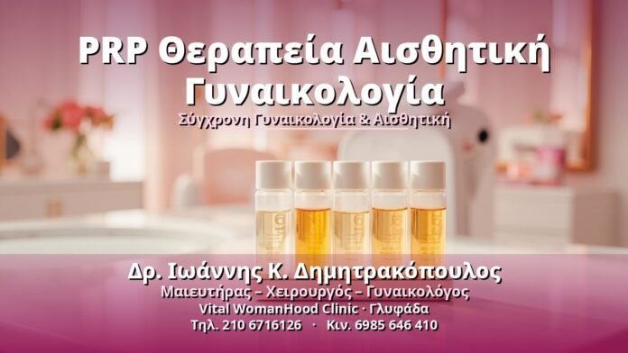prp-therapeia-aisthitiki-gynaikologia-cover PRP Θεραπεία Αισθητική Γυναικολογία - Δρ. Ιωάννης Κ. Δημητρακόπουλος, Γυναικολόγος Γλυφάδα