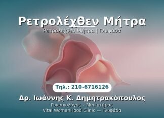 Ρετρολέχθεν Μήτρα PRP Γυναικολογίας — Γλυφάδα | Δρ. Ιωάννης Κ. Δημητρακόπουλος
