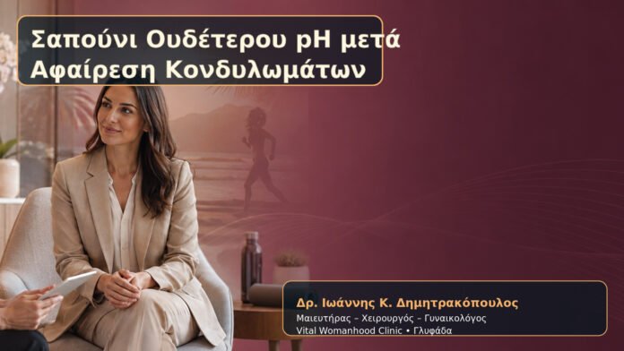 Σαπούνι Ουδέτερου pH μετά Αφαίρεση Κονδυλωμάτων – Δρ. Ιωάννης Κ. Δημητρακόπουλος