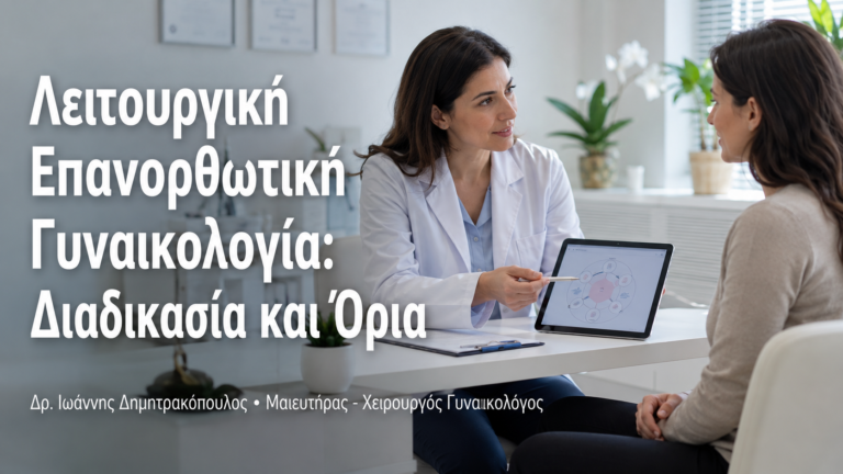 Λειτουργική Επανορθωτική Γυναικολογία: Διαδικασία και Όρια