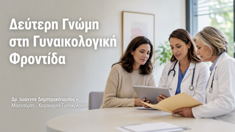 Δεύτερη Γνώμη στη Γυναικολογική Φροντίδα