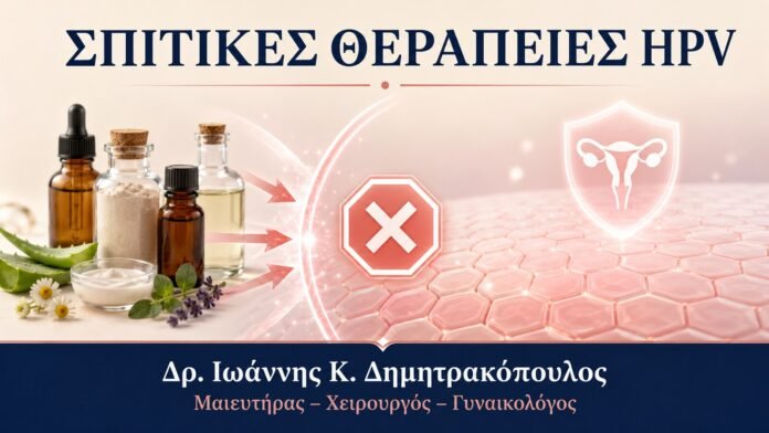Σπιτικές Θεραπείες για HPV: Γιατί Μπορεί να Προκαλέσουν Έγκαυμα - Δρ. Ιωάννης Κ. Δημητρακόπουλος