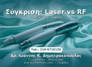 Σύγκριση: Laser vs RF PRP Γυναικολογίας — Γλυφάδα | Δρ. Ιωάννης Κ. Δημητρακόπουλος