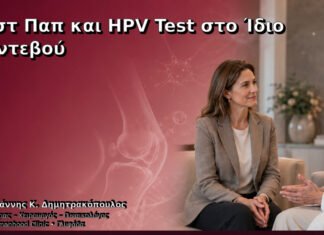 Τεστ Παπ και HPV Test στο Ίδιο Ραντεβού Τεστ Παπ και HPV Test στο Ίδιο Ραντεβού – Δρ. Ιωάννης Κ. Δημητρακόπουλος