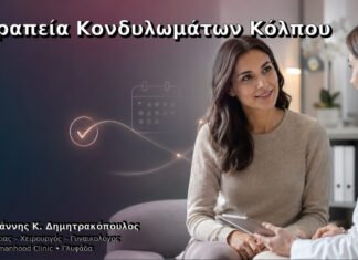 Θεραπεία Κονδυλωμάτων Κόλπου Θεραπεία Κονδυλωμάτων Κόλπου – Δρ. Ιωάννης Κ. Δημητρακόπουλος