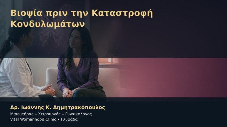 Βιοψία πριν την Καταστροφή Κονδυλωμάτων – Δρ. Ιωάννης Κ. Δημητρακόπουλος