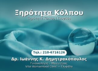 Ξηρότητα Κόλπου PRP Γυναικολογίας — Γλυφάδα | Δρ. Ιωάννης Κ. Δημητρακόπουλος