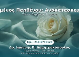 Υμένος Παρθένου: Ανακατασκευή PRP Γυναικολογίας — Γλυφάδα | Δρ. Ιωάννης Κ. Δημητρακόπουλος
