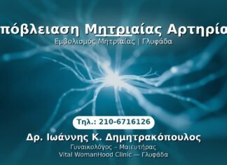 Υπόβλειαση Μητριαίας Αρτηρίας PRP Γυναικολογίας — Γλυφάδα | Δρ. Ιωάννης Κ. Δημητρακόπουλος