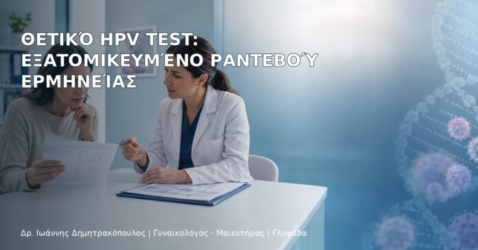 Θετικό HPV Test: Εξατομικευμένο Ραντεβού Ερμηνείας Θετικό HPV Test: Εξατομικευμένο Ραντεβού Ερμηνείας – Δρ. Ιωάννης Δημητρακόπουλος