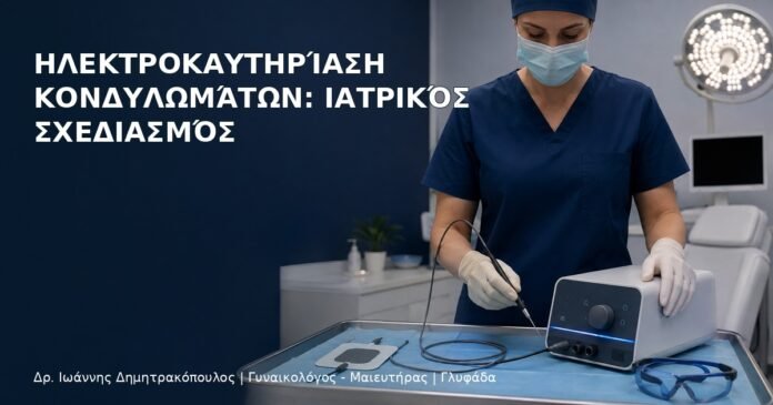 Ηλεκτροκαυτηρίαση Κονδυλωμάτων: Ιατρικός Σχεδιασμός Ηλεκτροκαυτηρίαση Κονδυλωμάτων: Ιατρικός Σχεδιασμός – Δρ. Ιωάννης Δημητρακόπουλος
