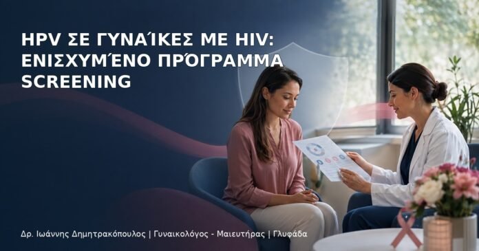 HPV σε Γυναίκες με HIV: Ενισχυμένο Πρόγραμμα Screening – Δρ. Ιωάννης Δημητρακόπουλος
