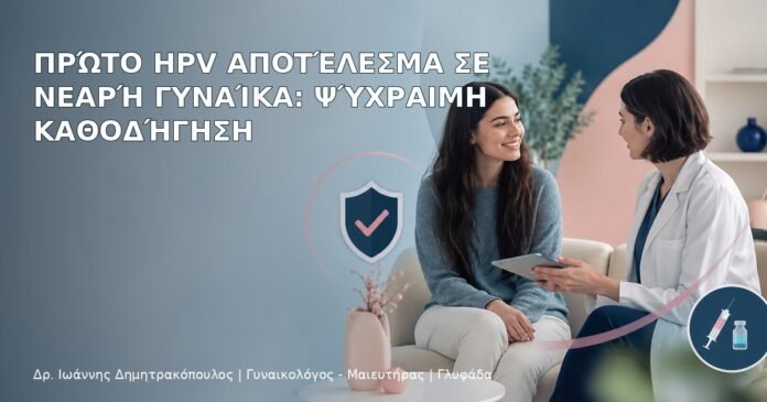 Πρώτο HPV Αποτέλεσμα σε Νεαρή Γυναίκα: Ψύχραιμη Καθοδήγηση Πρώτο HPV Αποτέλεσμα σε Νεαρή Γυναίκα: Ψύχραιμη Καθοδήγηση – Δρ. Ιωάννης Δημητρακόπουλος