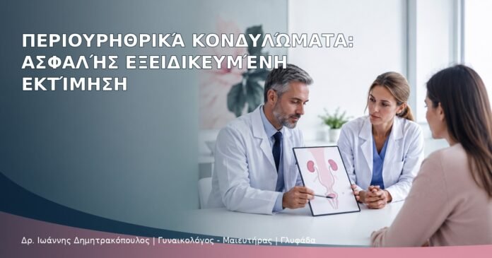 Περιουρηθρικά Κονδυλώματα: Ασφαλής Εξειδικευμένη Εκτίμηση Περιουρηθρικά Κονδυλώματα: Ασφαλής Εξειδικευμένη Εκτίμηση – Δρ. Ιωάννης Δημητρακόπουλος