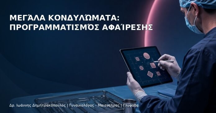 Μεγάλα Κονδυλώματα: Προγραμματισμός Αφαίρεσης – Δρ. Ιωάννης Δημητρακόπουλος