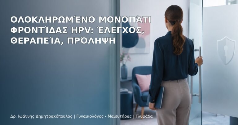 Ολοκληρωμένο Μονοπάτι Φροντίδας HPV: Έλεγχος, Θεραπεία, Πρόληψη – Δρ. Ιωάννης Δημητρακόπουλος