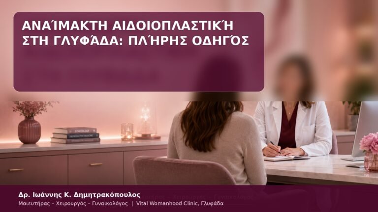 αναίμακτη αιδοιοπλαστική Γλυφάδα