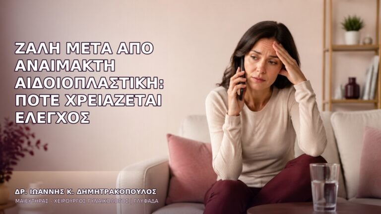 Ζάλη μετά από Αναίμακτη Αιδοιοπλαστική: Πότε Χρειάζεται Έλεγχος