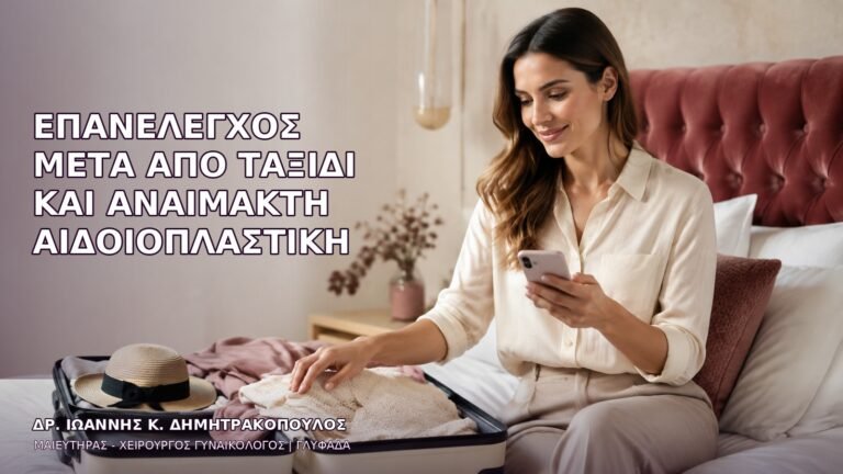 Επανέλεγχος μετά από Ταξίδι και Αναίμακτη Αιδοιοπλαστική