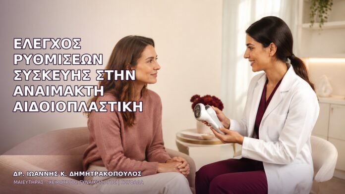 anaimakti-aidoioplastiki-1059 Έλεγχος Ρυθμίσεων Συσκευής στην Αναίμακτη Αιδοιοπλαστική