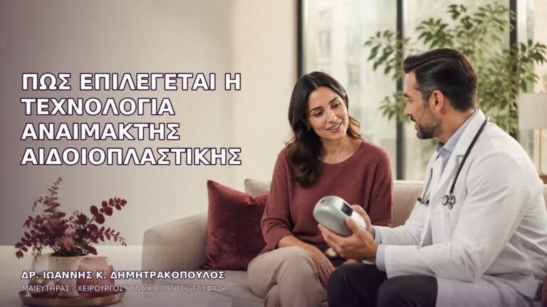 Πώς Επιλέγεται η Τεχνολογία Αναίμακτης Αιδοιοπλαστικής