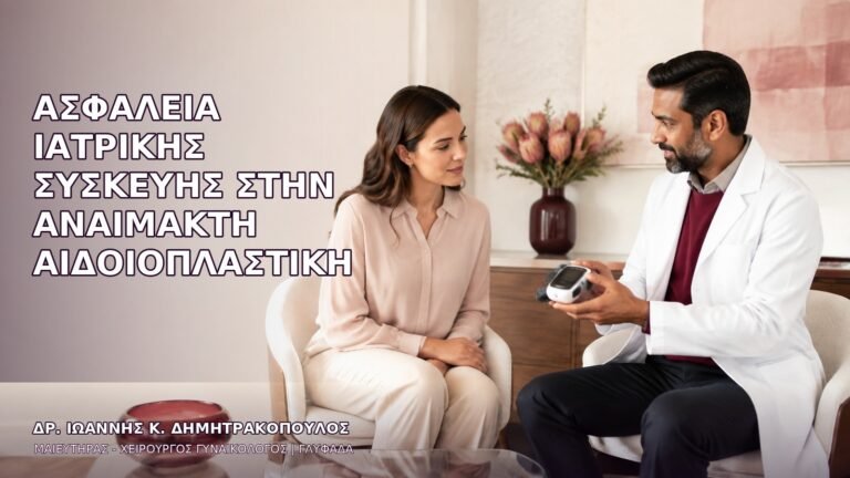 Ασφάλεια Ιατρικής Συσκευής στην Αναίμακτη Αιδοιοπλαστική
