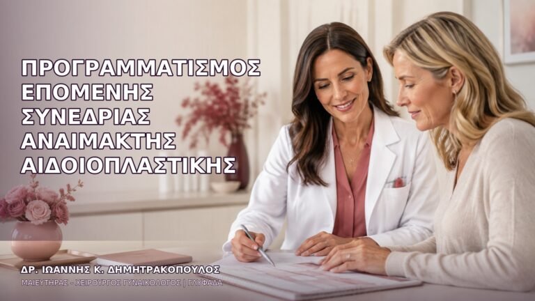 Προγραμματισμός Επόμενης Συνεδρίας Αναίμακτης Αιδοιοπλαστικής