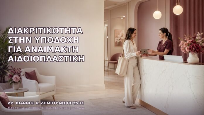 anaimakti-aidoioplastiki-1074 Διακριτικότητα στην Υποδοχή για Αναίμακτη Αιδοιοπλαστική