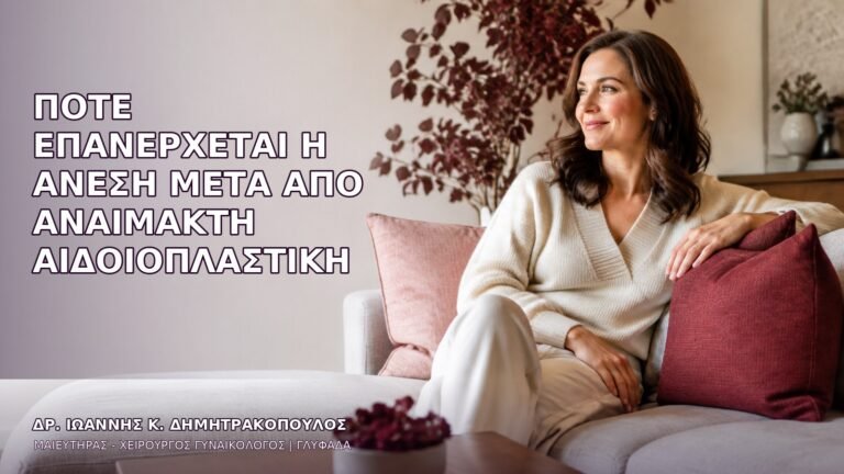 Πότε Επανέρχεται η Άνεση μετά από Αναίμακτη Αιδοιοπλαστική