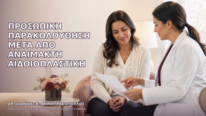 Προσωπική Παρακολούθηση μετά από Αναίμακτη Αιδοιοπλαστική