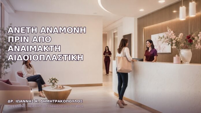 Άνετη Αναμονή πριν από Αναίμακτη Αιδοιοπλαστική