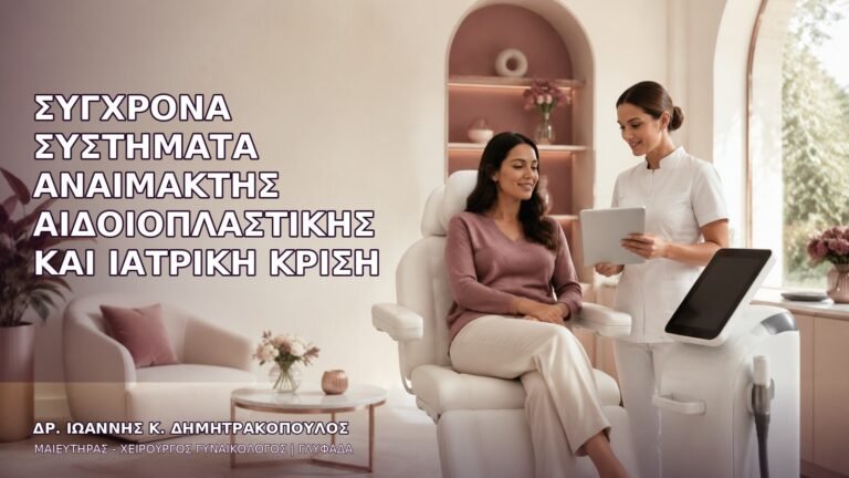 Σύγχρονα Συστήματα Αναίμακτης Αιδοιοπλαστικής και Ιατρική Κρίση