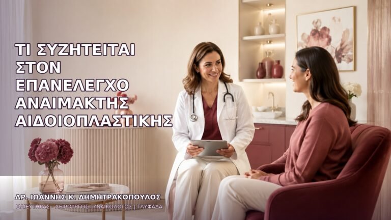Τι Συζητείται στον Επανέλεγχο Αναίμακτης Αιδοιοπλαστικής