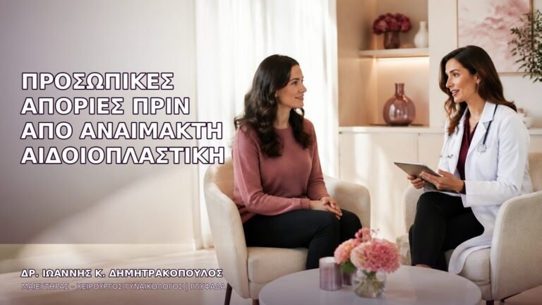 Προσωπικές Απορίες πριν από Αναίμακτη Αιδοιοπλαστική