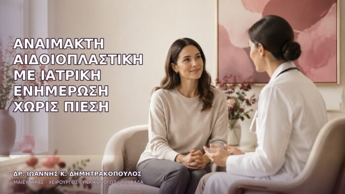 Αναίμακτη Αιδοιοπλαστική με Ιατρική Ενημέρωση χωρίς Πίεση