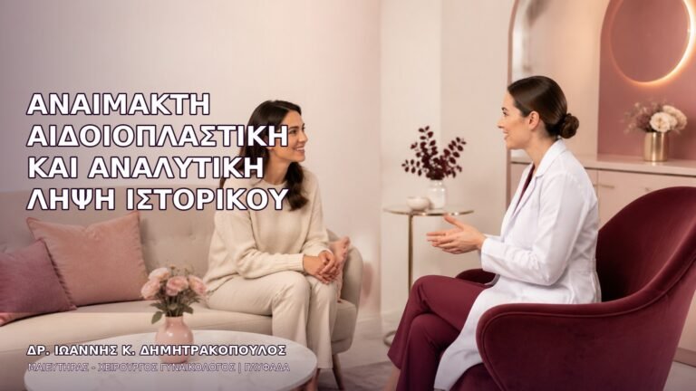 Αναίμακτη Αιδοιοπλαστική και Αναλυτική Λήψη Ιστορικού