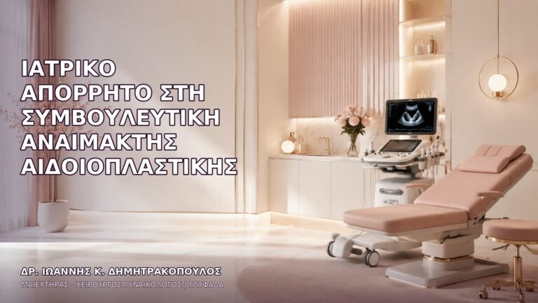 Ιατρικό Απόρρητο στη Συμβουλευτική Αναίμακτης Αιδοιοπλαστικής